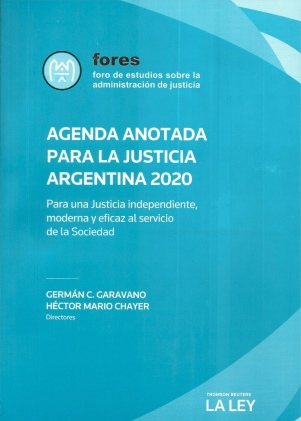 Agenda Anotada para la Justicia Argentina 2020 (1) - Fores